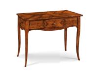 Foto consolle in legno intarsiata 1 cassetto arredamenti in stile arte povera