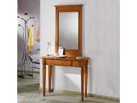 Foto consolle in legno 1 cassetto per arredamenti in stile classico