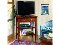 Foto porta tv in legno 2 cassetti e 2 ripiani in stile classico arte povera