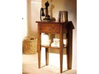 Foto porta telefono in legno massello per arredamenti in stile classico arte povera