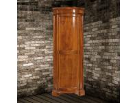 Foto angoliera classica in legno 1 porta e 3 ripiani per arredamenti in stile arte povera