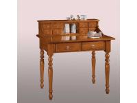 Foto scrittoio in legno con 10 cassetti gambe tornite per arredamenti classici arte povera