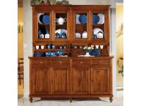 Foto credenza completa 4 ante per arredamenti in stile classico arte povera