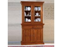 Foto credenza 2 ante con sopralzo per arredamenti in stile classico arte povera