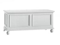 Foto cassapanca laccata bianca 120