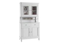 Foto credenza completa laccata bianca 4 ante e 2 cassetti