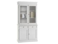 Foto credenza completa laccata bianca 4 ante e 2 cassetti