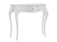 Foto consolle laccata bianca 1 cassetto piccolo