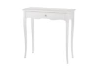 Foto consolle laccata bianca 1 cassetto