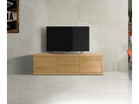 Foto porta tv arredi stile rustico moderno in color rovere