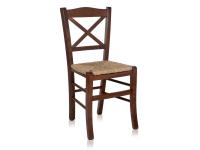 Foto sedie lecce rustiche stile shabby chic vintage per ristorante bar con schienale croce