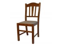 Foto sedie caserta bar ristorante in legno di faggio massello con seduta ecopelle