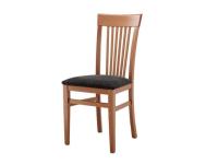 Foto sedia varese moderna ristorante hotel bar in legno con seduta imbottita ecopelle