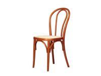 Foto sedia ristorante thonet in legno di faggio con sedile paglia di vienna