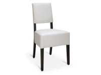 Foto sedie in legno e polipropilene color grigio per arredo ristorante bar pizzeria