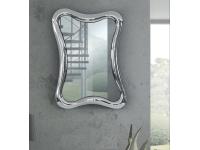 Foto specchiera sagomata in stile moderno industrial 120x90 cm