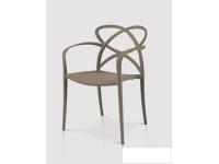 Foto sedie crotone con braccioli in polipropilene per ristorante bar pizzerie