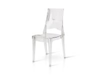 Foto sedie moncalieri in polipropilene trasparente per arredo pub ristorante pizzeria