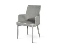 Foto sedia viterbo con braccioli per bar ristorante hotel albergo con rivestimento ecopelle