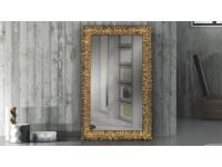 Foto specchiera rettangolare con cornice oro per arredi classici barocchi