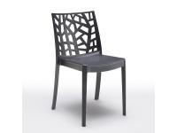 Foto sedie bitonto in polipropilene resina fibra di vetro impilabili arredamento esterno giardino interno bar ristorante pizzerie