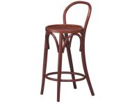 Foto sgabello in legno per arredamento caffetteria bar ristorante in stile thonet viennese con sedtua legno