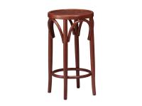 Foto sgabello in legno per arredamento bar ristorante pizzeria stile thonet con seduta in legno