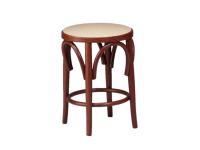 Foto sgabello basso in legno per arredo contract pub caffè gelateria pasticceria stile thonet bistrot classico viennese