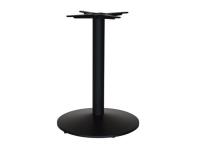 Foto basamento per tavoli ristorante bar - ghisa nera con base rotonda bombata