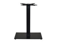 Foto base per tavolo ristorante - ghisa nera con basamento piatto