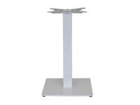 Foto basi per tavoli bar ristorante pizzeria - ghisa verniciata bianca con base piatta