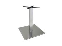 Foto base per tavolo - in acciaio con basamento piatto