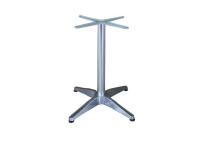 Foto basamenti per tavolo ristorante bar - in alluminio con base 4 piedi.