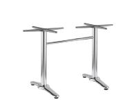 Foto basamenti tavoli doppi per tavolo ristorante bar - in alluminio