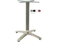 Foto basamenti tavolo in alluminio rivestiti intreccio per interno esterno arredo bar ristorante pizzeria stile moderno