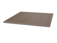 Foto piano tavolo in legno massello color grigio