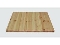 Foto piano tavolo in legno massello per pizzeria ristorante bar finitura grezzo