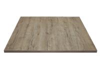 Foto piano tavolo in melaminico colore rovere antico stile country shabby chic vintage arredamento bar ristorante