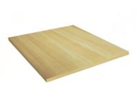 Foto piano tavolo in laminato melaminico colore faggio naturale per arredo contract bar ristorante pizzeria