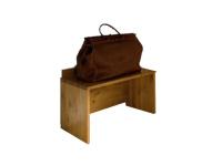 Foto portavaligia in legno di pino massello