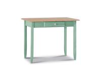 Foto scrittoio in abete massello stile rustico country provenzale colore verde e naturale