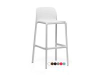 Foto sgabello alto per terrazza pub bar ristorante in polipropilene stile moderno elegante per uso esterno