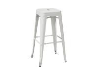 Foto sgabelli alti industrial in lamiera galvanizzata per arredi bar pub ristorante