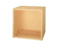 Foto elementi libreria componibile in legno massello di pino