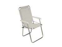 Foto sedia relax pieghevole in alluminio per arredo mare piscine terrazze colore blu verde avorio