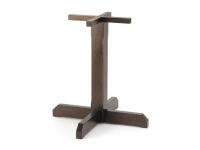 Foto basamenti tavoli in legno per arredo pub birreria bar colonna quadra in stile rustico country medioevale