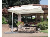 Foto ombrellone quadrato 3x3 mt per arredo piscine e terrazze uso contract