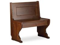 Foto panche rustiche country in legno massello per arredo case pub pizzerie birreria cm 96