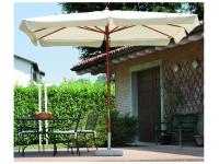 Foto ombrellone rettangolare 3x2 mt per arredo esterno bar ristorante pizzeria