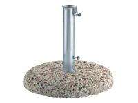 Foto base ombrellone in graniglietto da kg25 da diametro 45mm